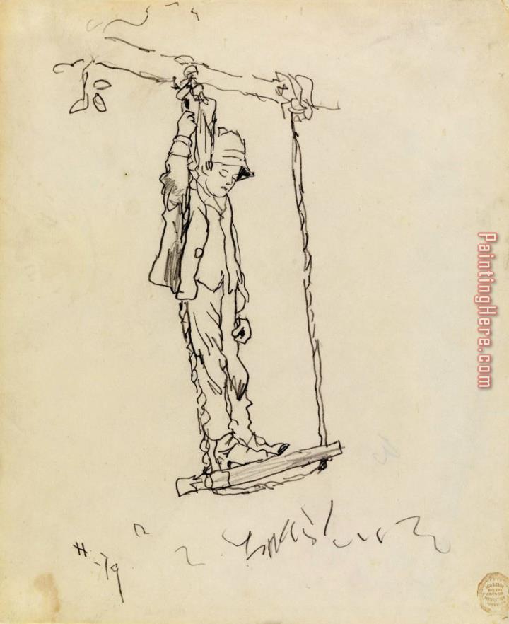 Winslow Homer Boy on a Swing